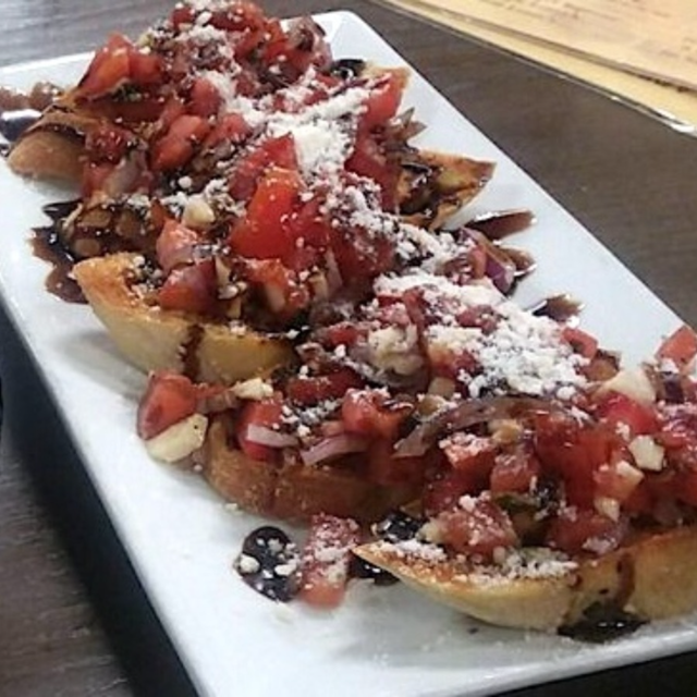 Bruschetta.