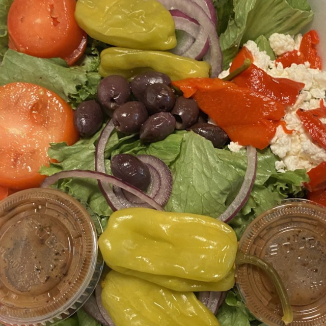 Large Greek Salad.
